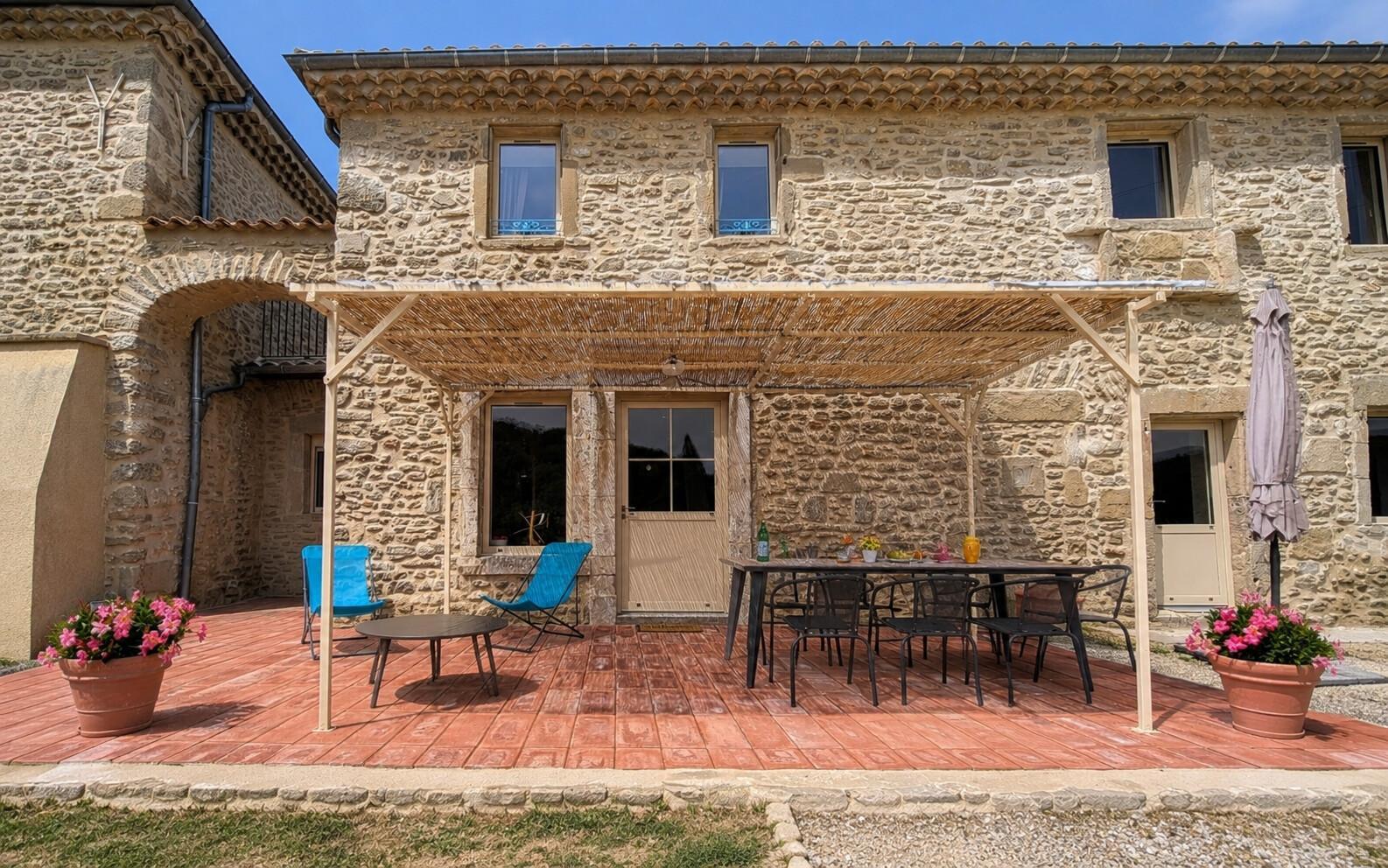 terrasse ombragée