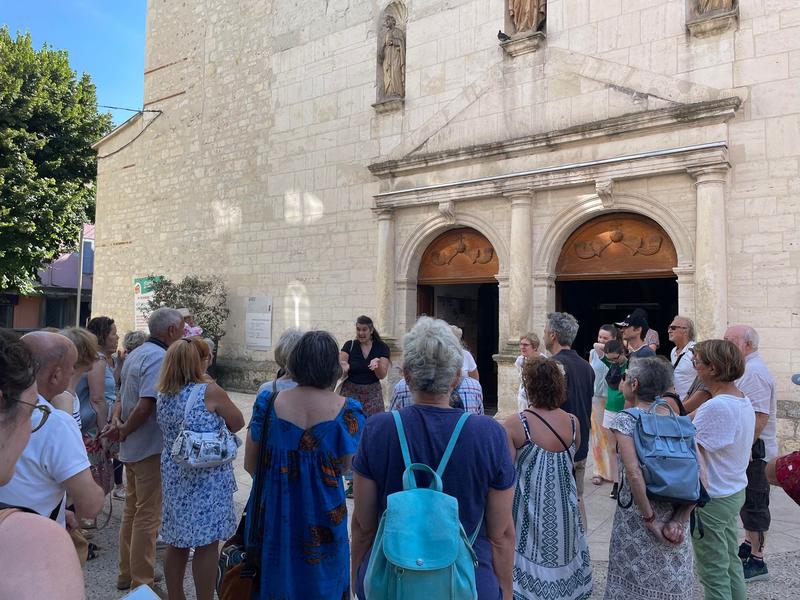 Balade guidée, chantée et contée Sous les voûtes montiliennes par Elodie Blanc_Montélimar