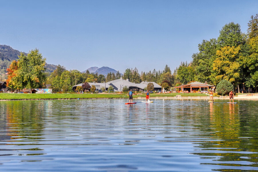 Initiation au Paddle sur le Lac Bleu