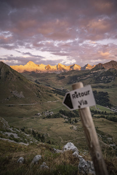 Via ferrata du Grand-Bornand - La tour du Jallouvre