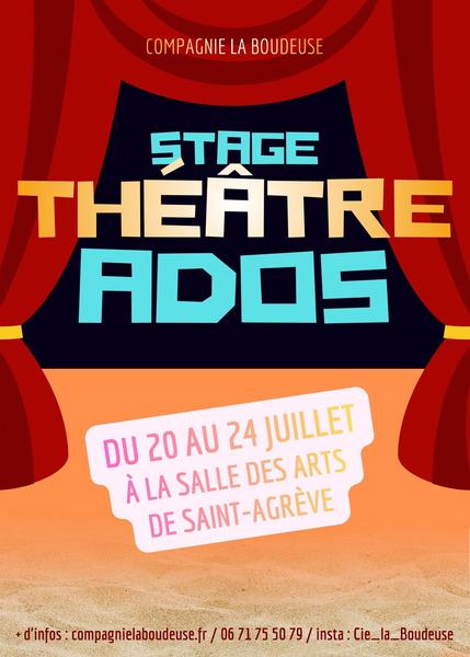 Stage théâtre ados