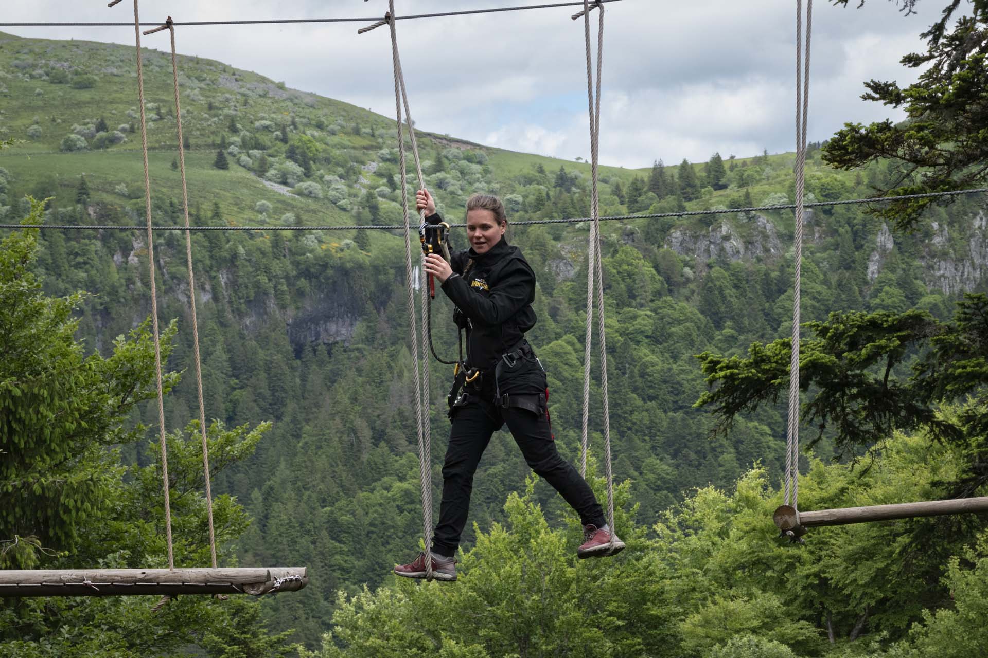 Mont-Dore Aventures - Parcours dans les arbres