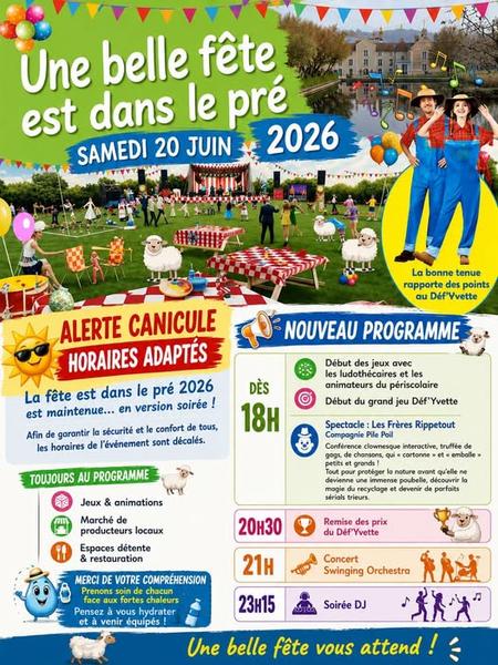 La fête est dans le pré