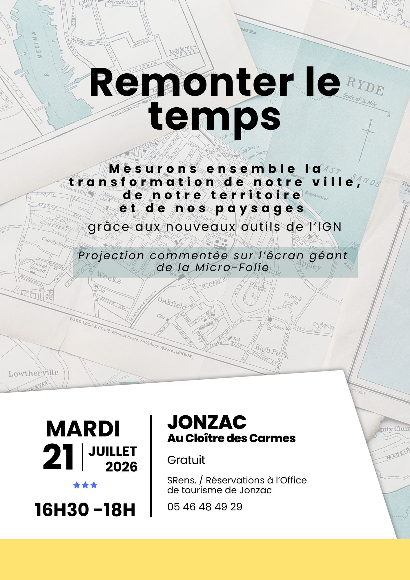 Cartes IGN numérique et évolution de nos villes