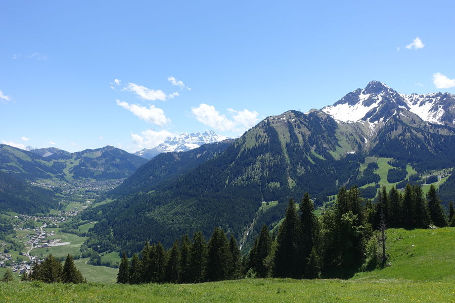 Vallée d'Abondance - Vue de la Raille - Abondance