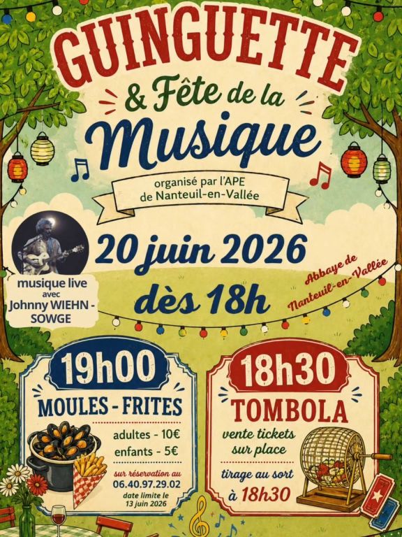 Guinguette et fête de la musique