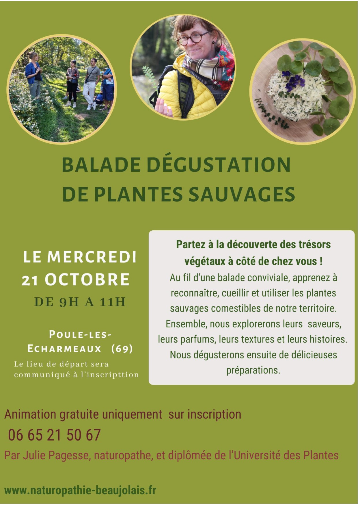 Balade dégustation et plantes sauvages_Poule-les-Écharmeaux