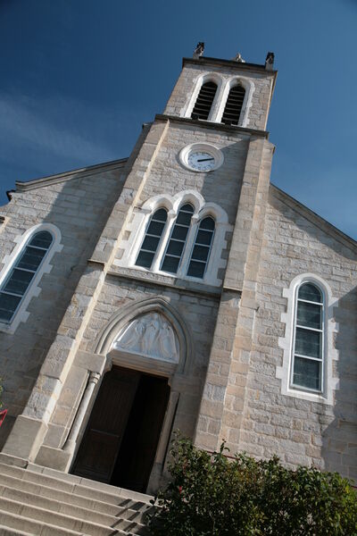 Façade Église de l'Assomption - Sorbiers