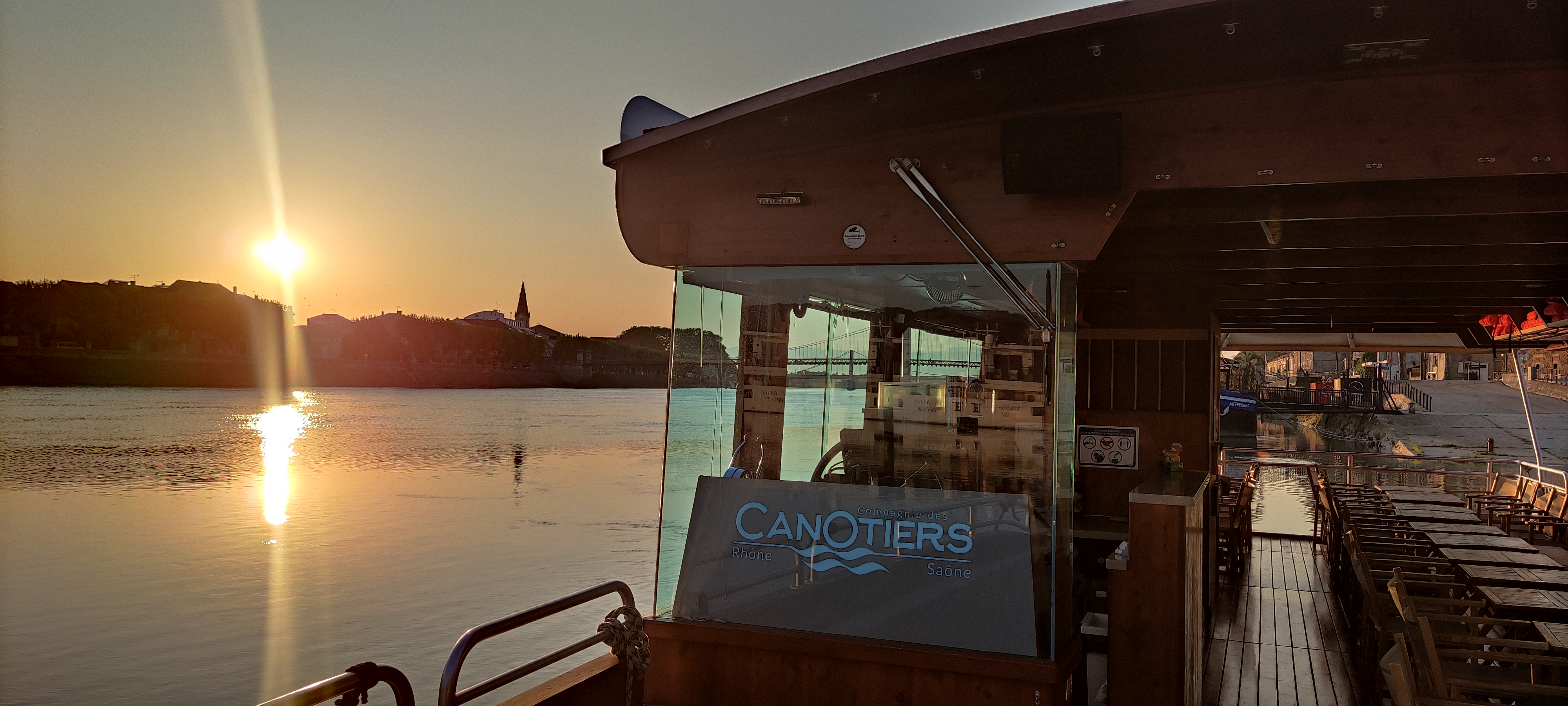 La Compagnie des Canotiers - Sunset tour