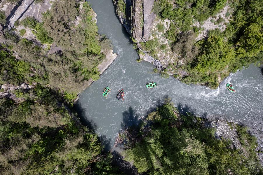 Rafting sur l'Isère