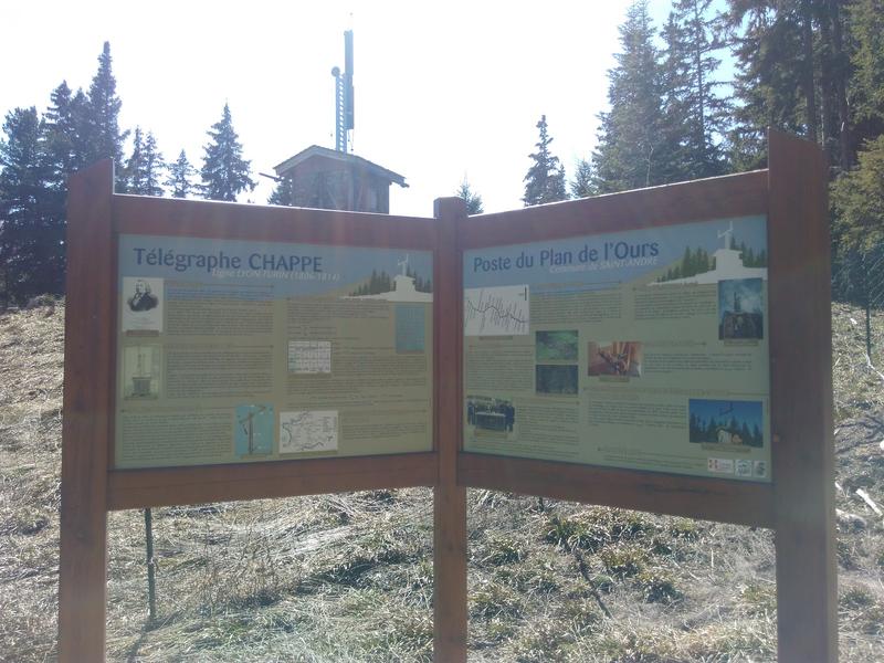 Télégraphe Chappe du Plan de l'Ours à Saint-André