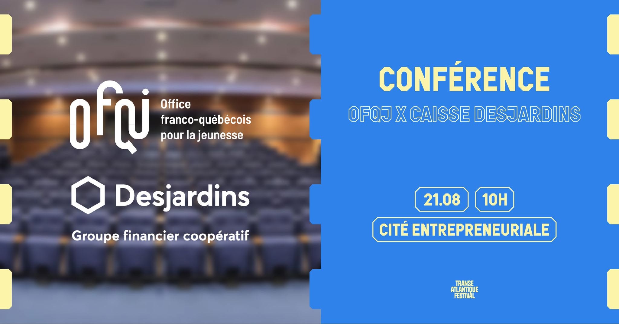 Festival Transe Atlantique - Hors les murs - Conférence L'OFQJ