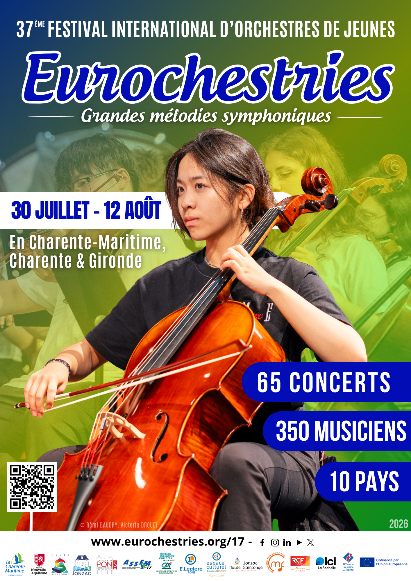 Concert de clôture à Jonzac - Eurochestries 2026