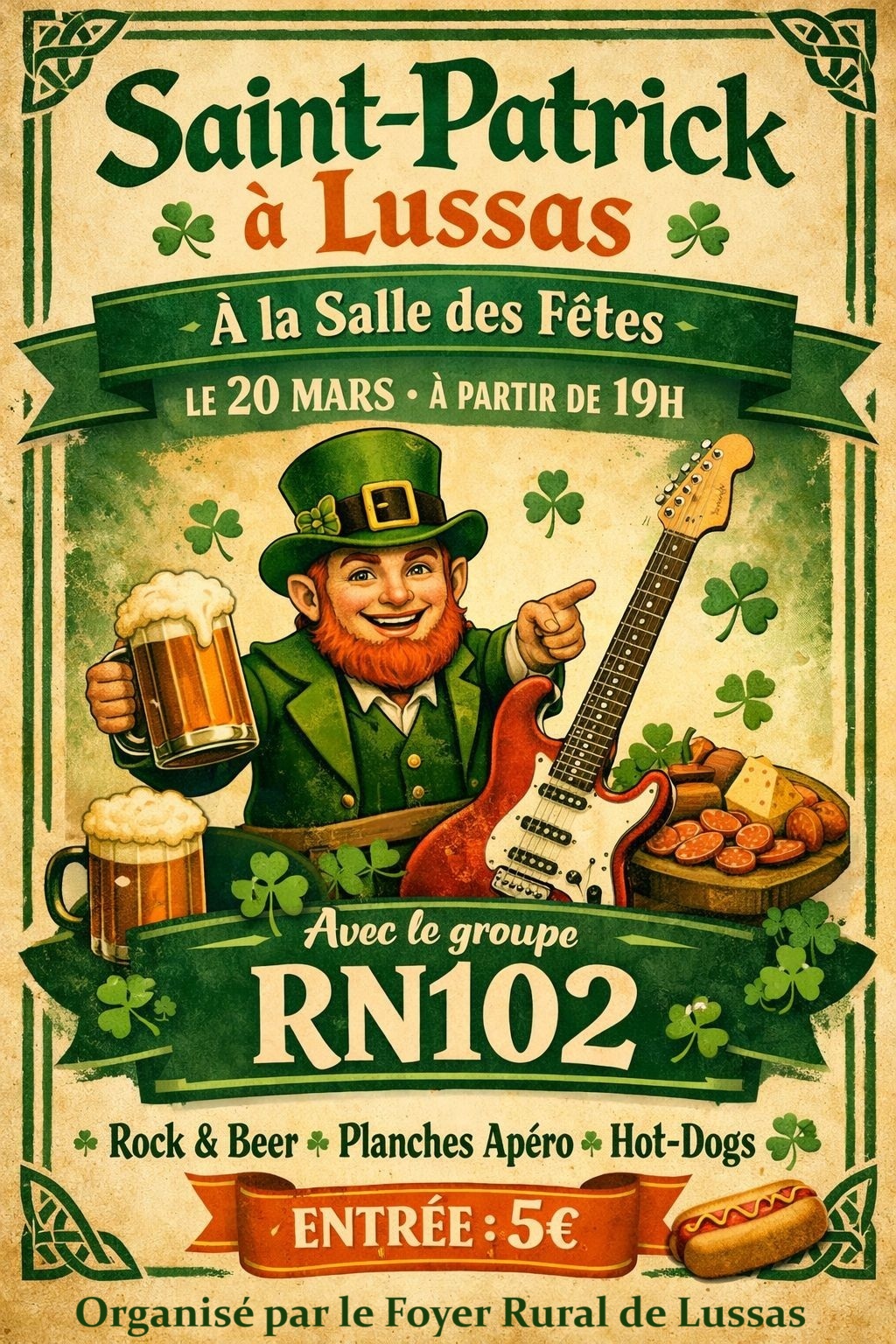 Soirée Saint-Patrick