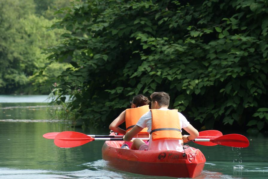 Sortie Kayak sur le Rhône - Balcons du Dauphiné