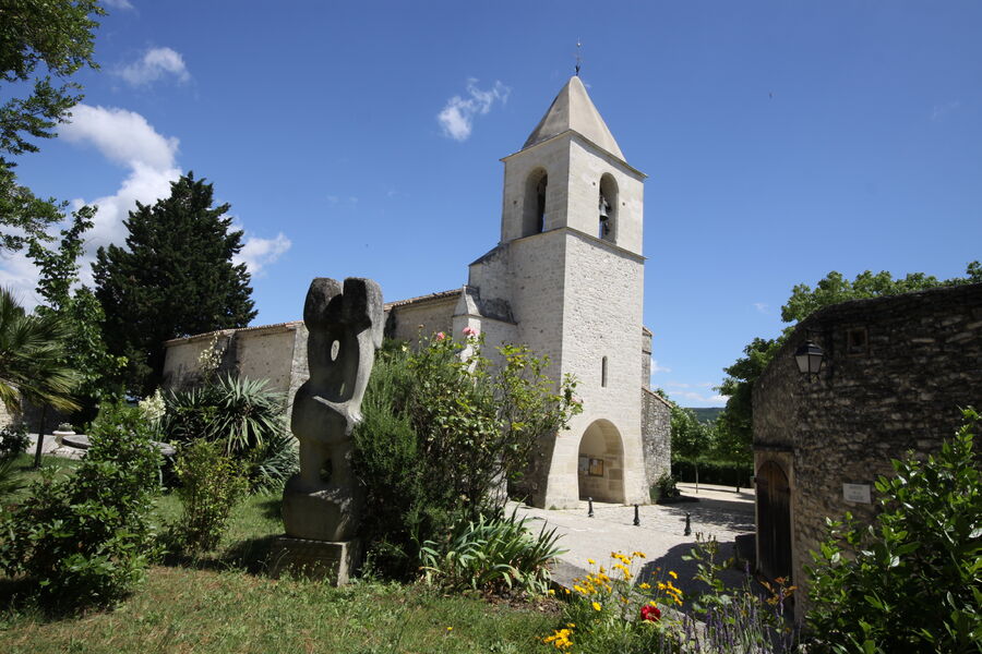Le Baiser et l'église St Martin