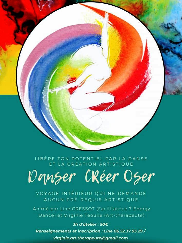 Events…Put it in your diary : Atelier Danser, créer, oser !