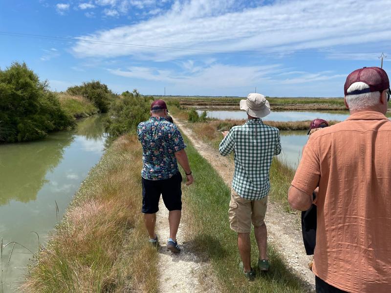 Visite de la Ferme Marine d'Artouan