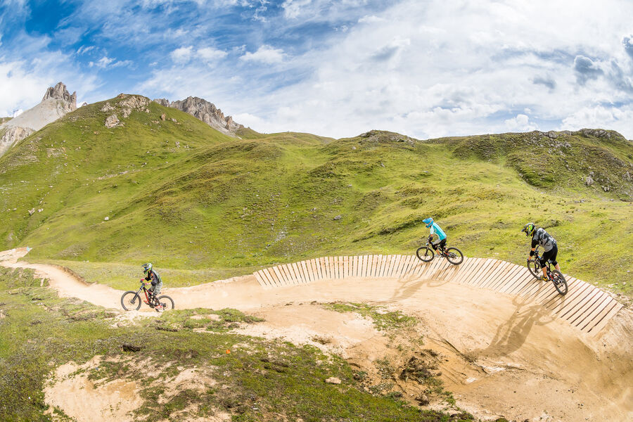 Bike Park relié Tignes & Val d'Isère