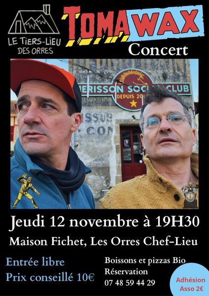 Concert-spectacle : Tomawax