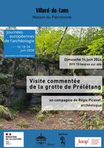 Visite commentée de la grotte de Prélétang_Presles
