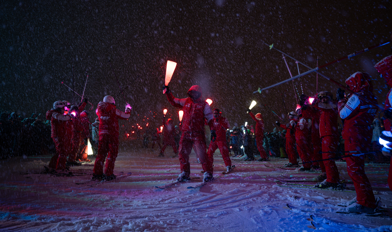 Nouvel an : ski show de l'ESF, descente aux flambeaux et grand feu d'artifice_Les Orres