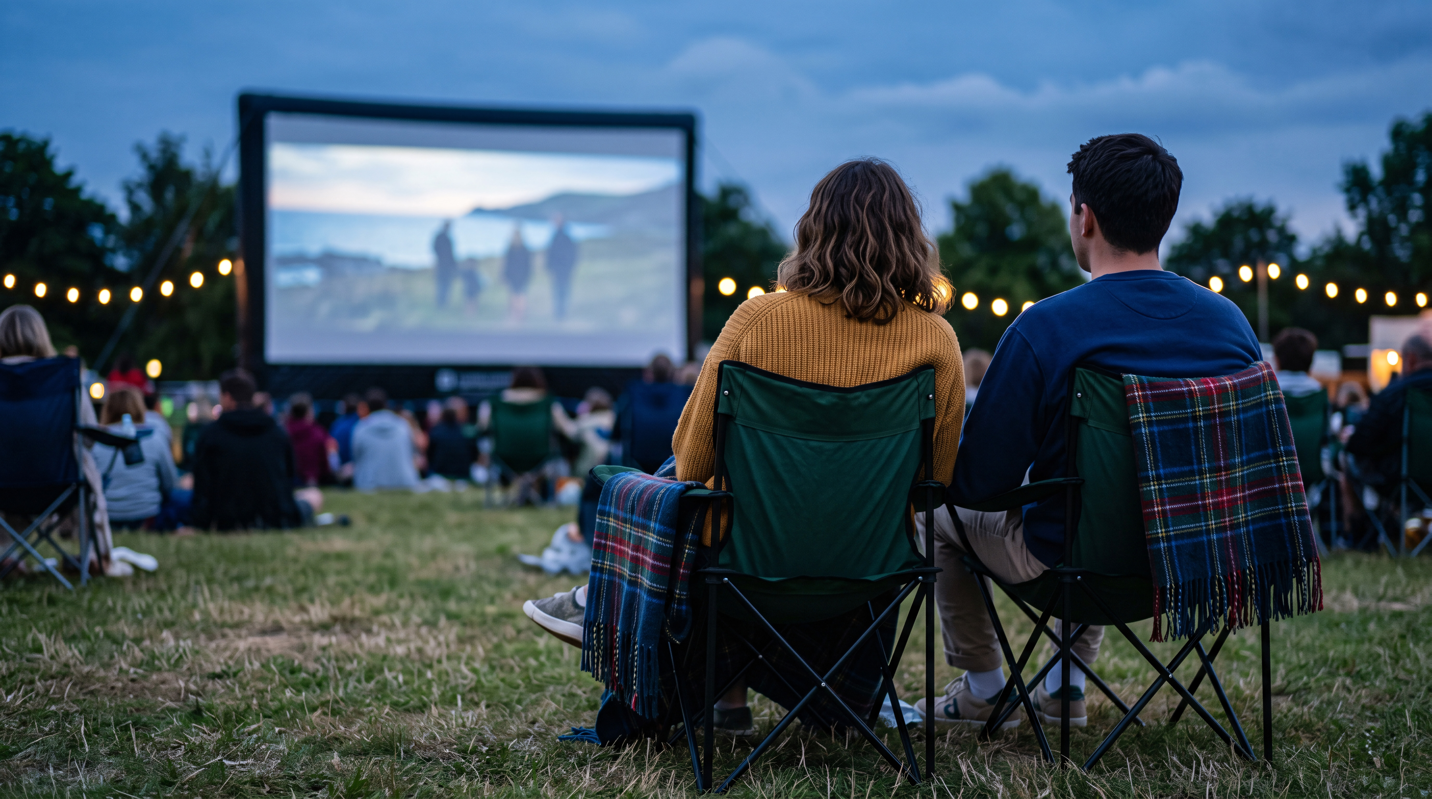 Photo ciné en plein air