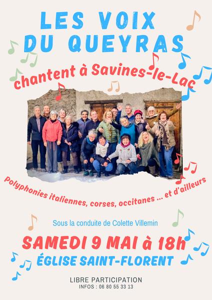 Concert Les Voix du Queyras