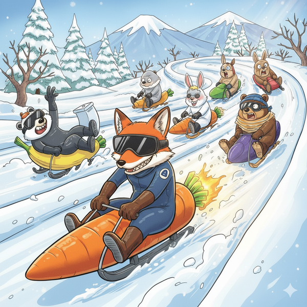 RAJOUTÉ le 19/02 - Course de luge 1700