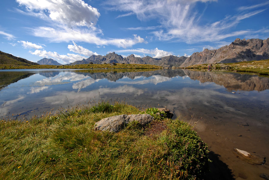 Lac clarée Névache hautes vallées