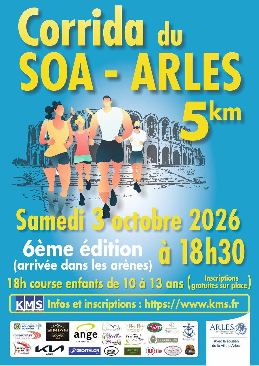 Corrida pédestre du SOA (Stade Olympique Arlésien)