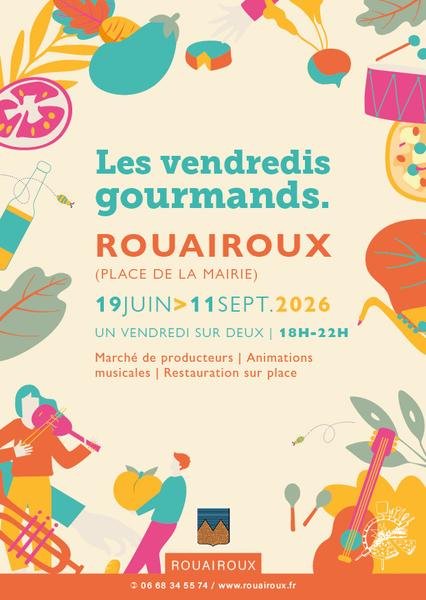 Les Vendredis Gourmands 2026