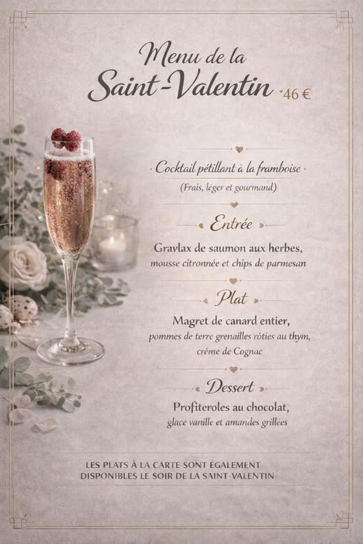 Saint Valentin - L'Instant Charentais