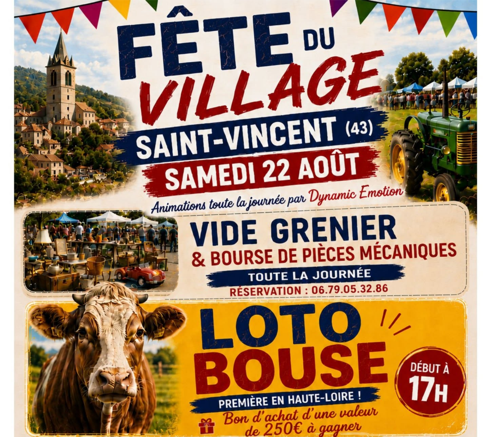 Fête du village et du four banal de Saint-Vincent