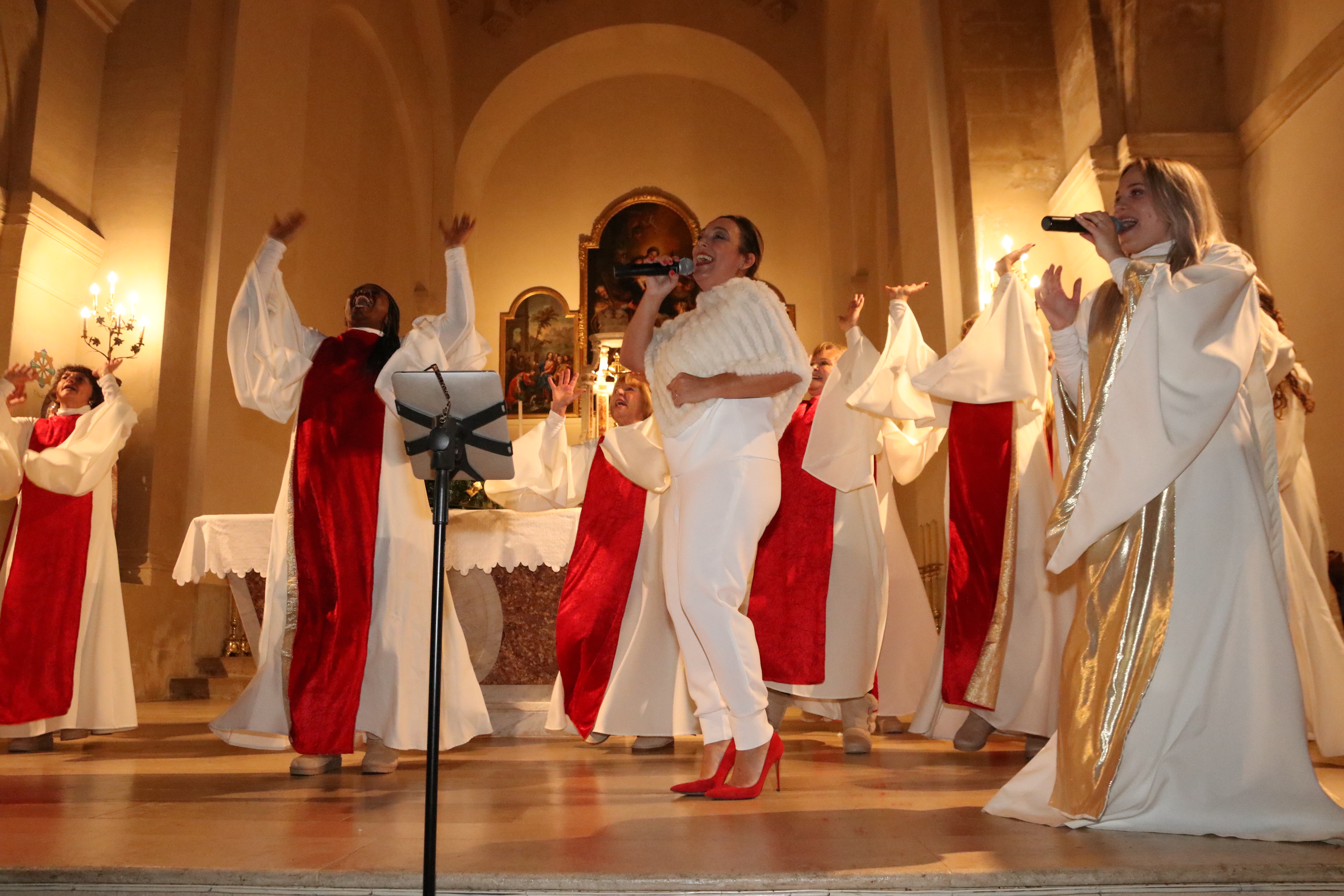 Chants de Noël Gospel à l'église Saint Sébastien à Allauch