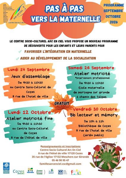 Pas à pas vers la maternelle