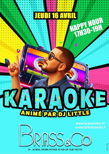KARAOKÉ animé par DJ Little 