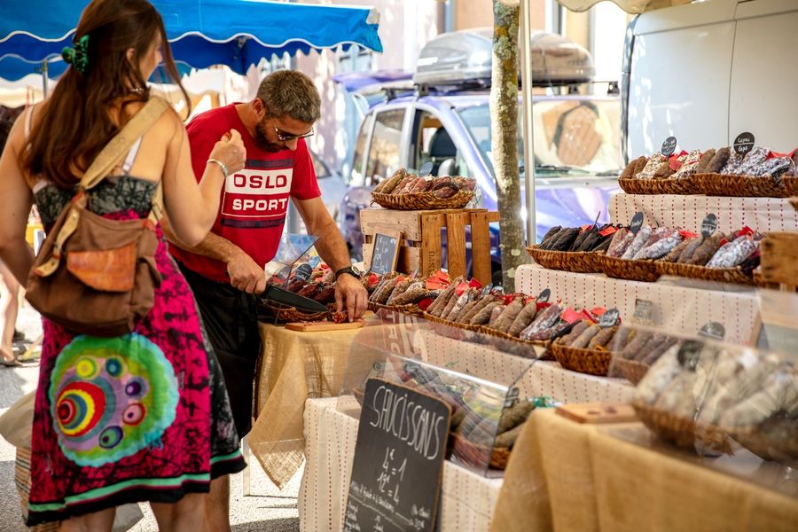 Thueyts - marché du vendredi 3