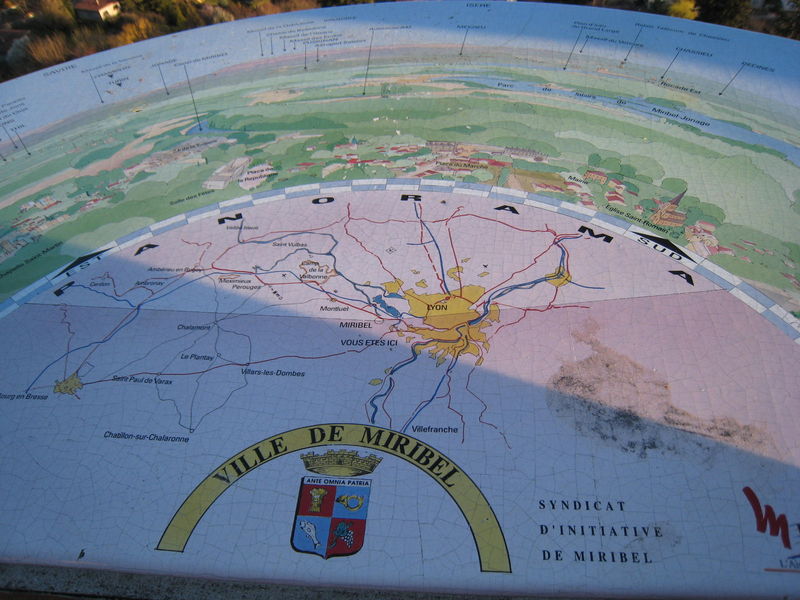 Panorama depuis l'esplanade de la Madone