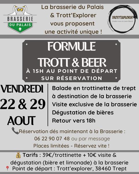 Trott&Beer - Trottinettes + Dégustaton de bière