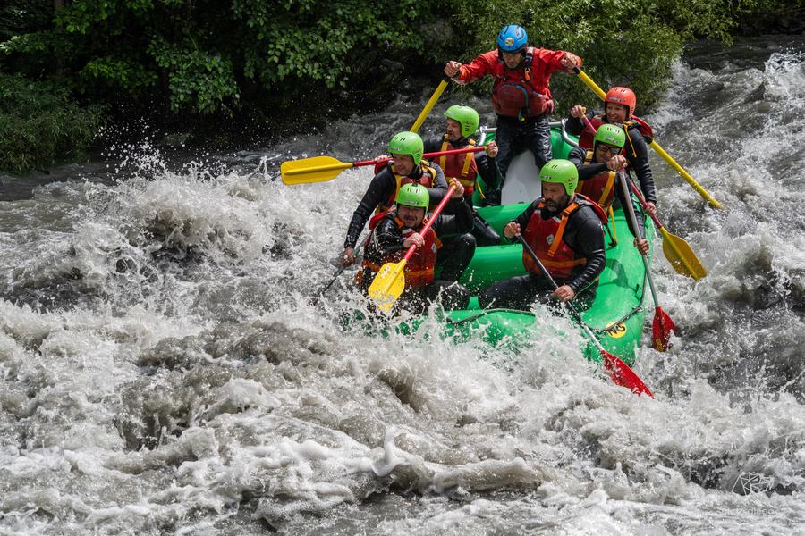 Rafting sur l'Isère