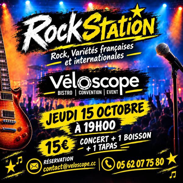 Concert rock au Véloscope_L'Isle-Jourdain