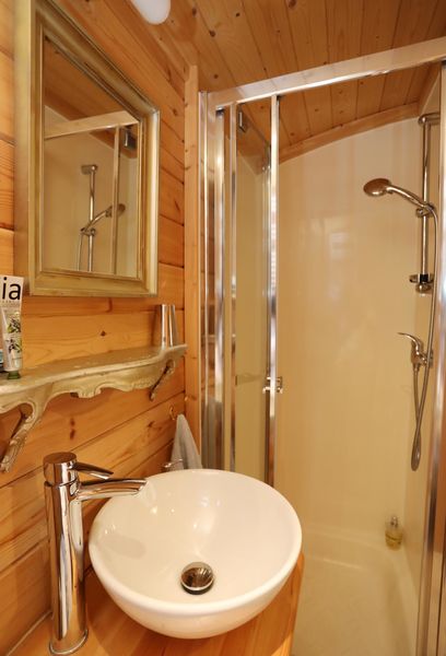 Salle de bain de la roulotte