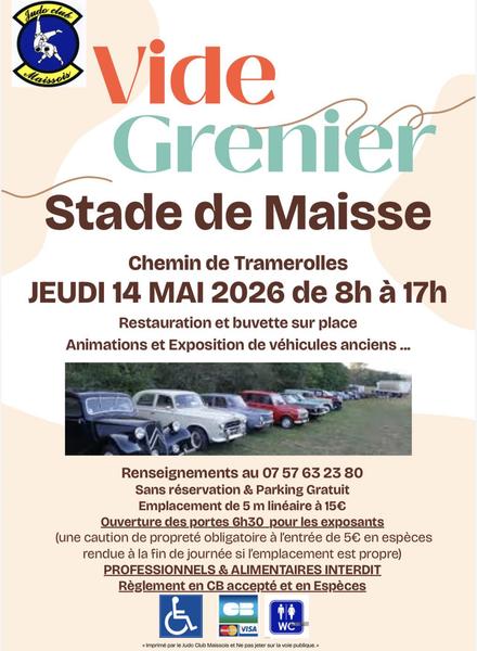 Vide grenier : Maisse_Maisse