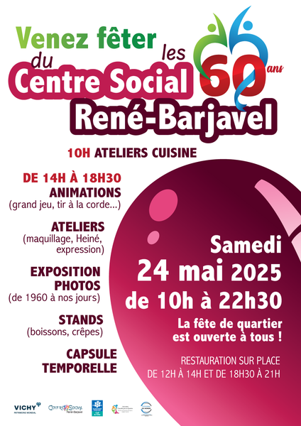 60 ans du Centre social René Barjavel