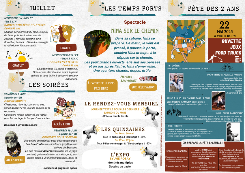 L'Envers du Grenier fête ses 2 ans !_Saint-Sauveur-en-Rue