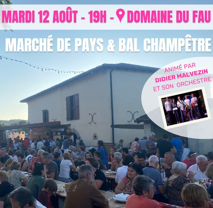 Marché de pays et bal champêtre