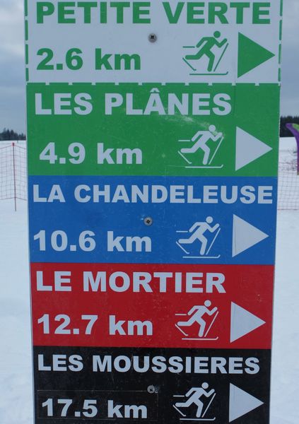 Piste de ski de fond de Lachat