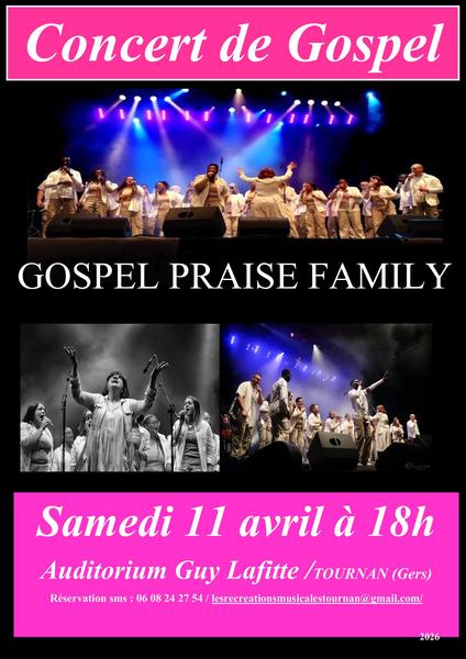 Concert  Gospel Praise Family_Tournan