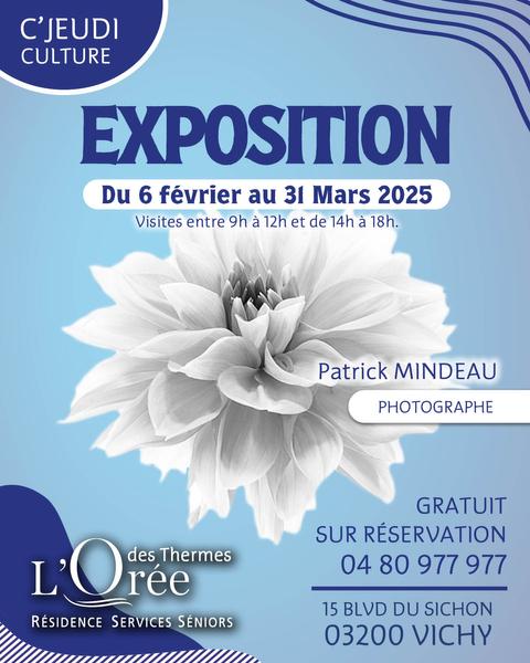 Exposition Patrick Mindeau - Photographe